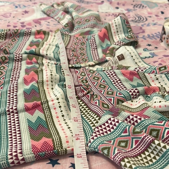 Tea Collection Catamarca Puff Sleeve Henley Dress - Picture 10 of 11